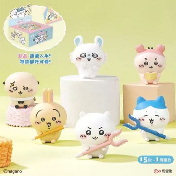 52TOYS x Chiikawa: Q Cute Doll Series Collectible Figurine Blind Box (1pc) - Image 2