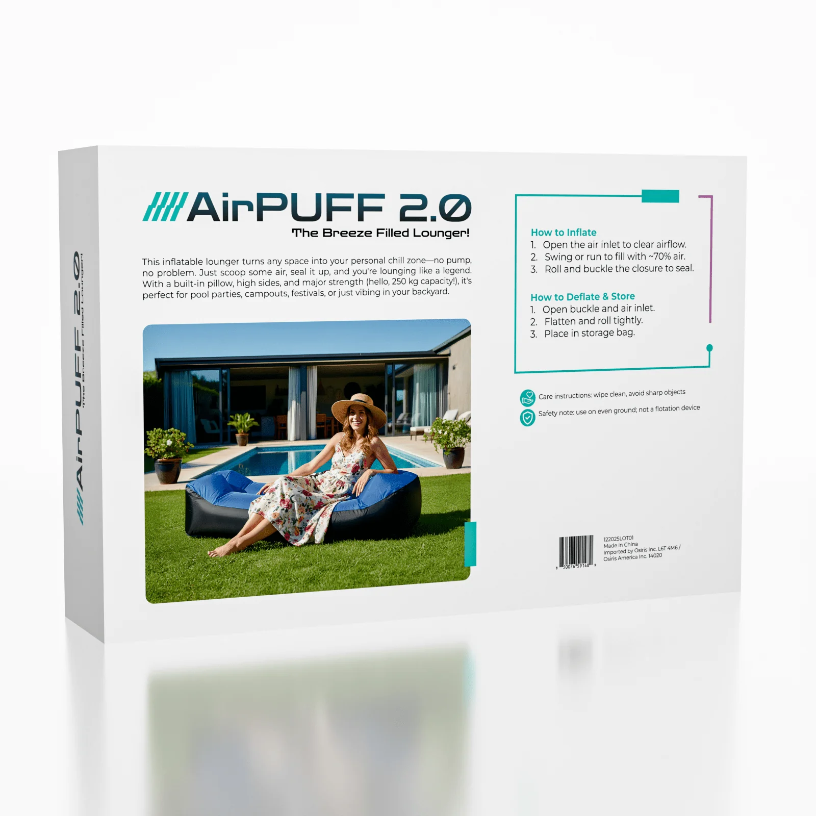 Air Puff 2.0: Inflatable Lounger - Image 2