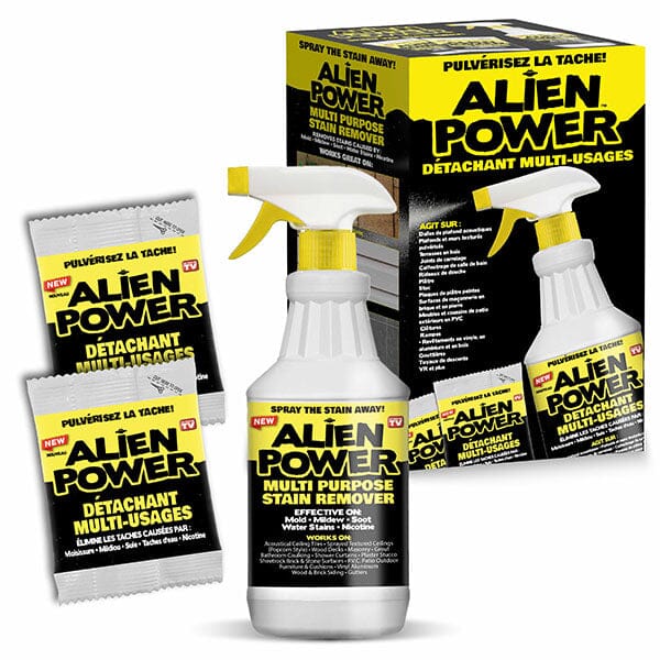 Alien Power Multi Purpose Stain Remover Spray (2oz Powder + 24oz Bottle) - Image 10