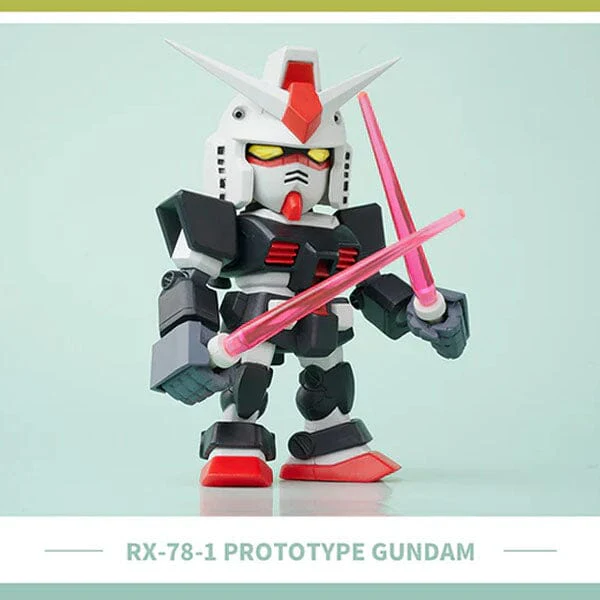 Bandai QMSV Gundam RX-78 Version 2.0 Mini Model Figure Blind Box (1pc) - Image 10