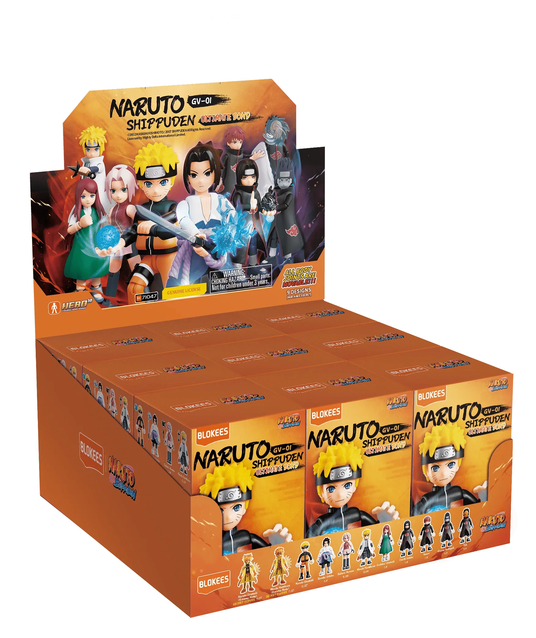 Blokees Naruto Shippuden Galaxy Version 01 Ultimate Bond Blind Box (1pc) - Image 13
