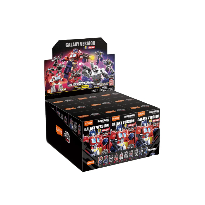Blokees Transformers Galaxy Version 01 Roll Out  With Chase Variant - Image 8