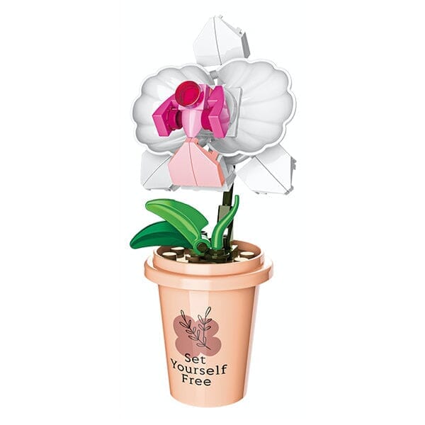 DIY Botanical Building Block Sets: Collectible Assorted Mini Pots - Image 11