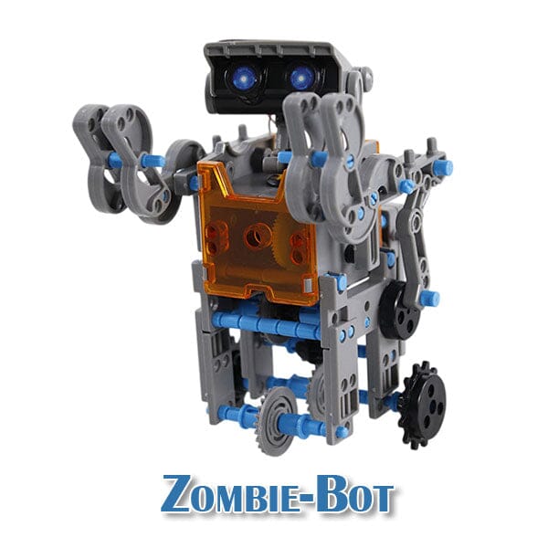 BrainyBotz 13-in-1 DIY Robot Solar-Powered Smart STEM Building & Programming Kit (190pc) - Image 6