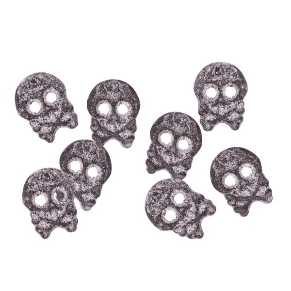 BUBS Godis: Salty Skalle Liquorice Skulls Candy (90g) Made in Sweden - Image 2