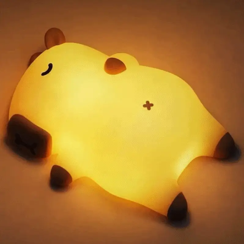 CapyNap Breathing Capybara Night Light Lamp - Image 2