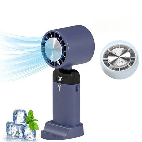 Cool Chill Fan with Ice Plate Blue - Image 3