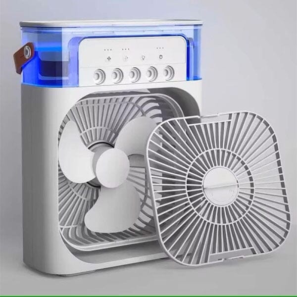 Cool Chill Portable Ice Water Fan 2-in-1 Personal Air Cooler & Humidifier - Image 8