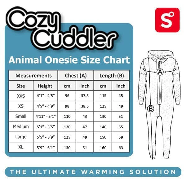 Cozy Cuddler Capybara Flannel Onesie For Adults & Kids (1pc) Multiple Sizes - Image 5