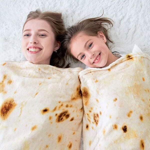 Cozy Cuddler Giant Fleece Tortilla Blanket (80") | As Seen On TikTok! - Image 4