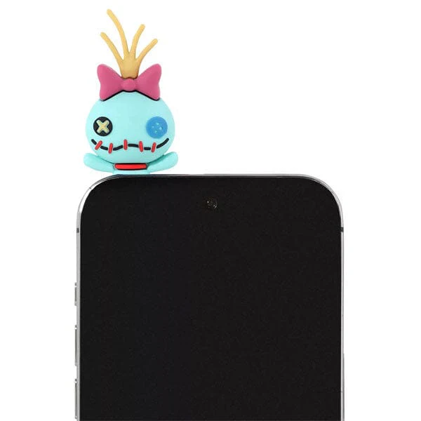 Disney's Lilo & Stitch Stick-On Phone Buddy Phone Hugging Figurines (2pk) Stitch & Scrump - Image 3