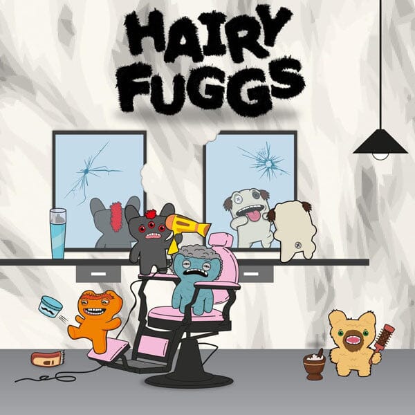 Fuggler "Hairy Fuggs" Series 1 9" Plush Toys (1pc) Style Ships Assorted - Image 3