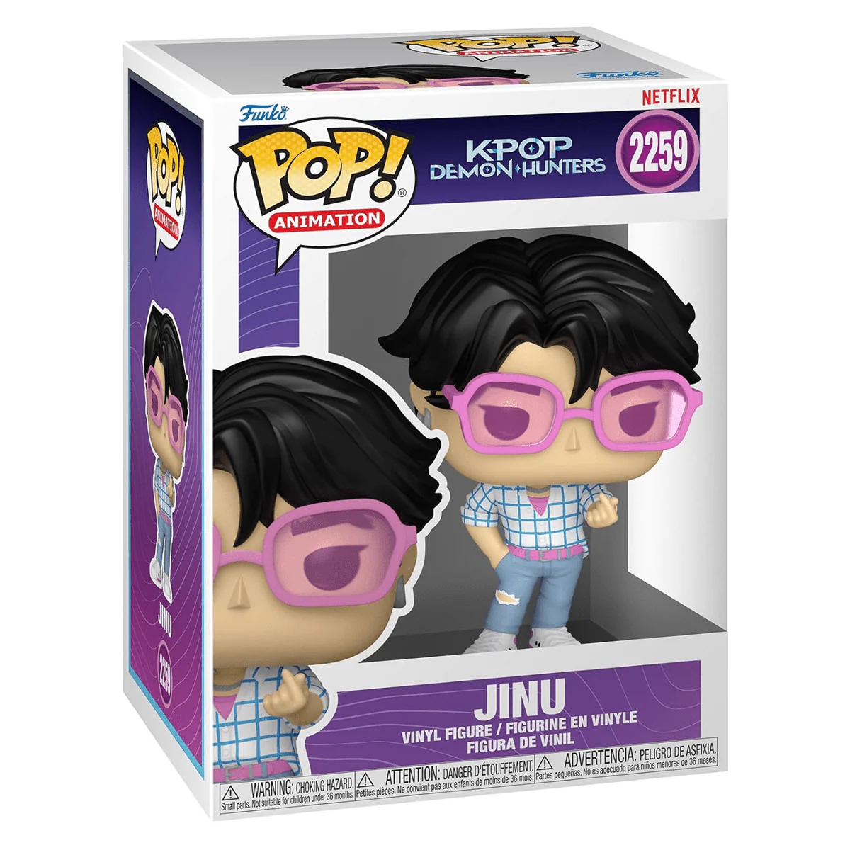 Funko Pop! Anime: KPop Demon Hunters – Jinu Figure - Image 3