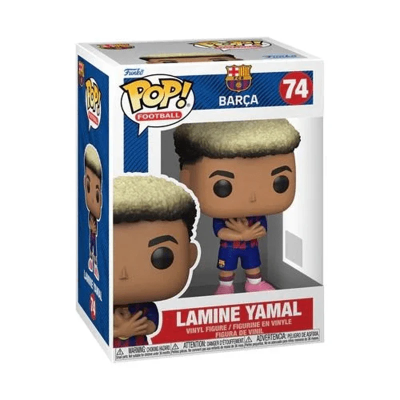 Funko Pop! Football: Barcelona – Lamine Yamal Figure - Image 2