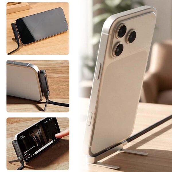 GearWaves USB-C Charging Cable w/ Built-In Phone Stand - Image 4