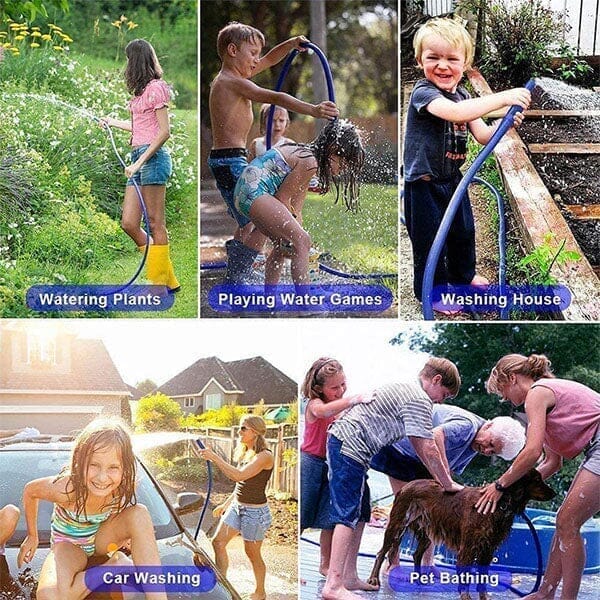 GRO-Hose BLUE 75ft Expandable Hose With Sprayer Nozzle - Image 9