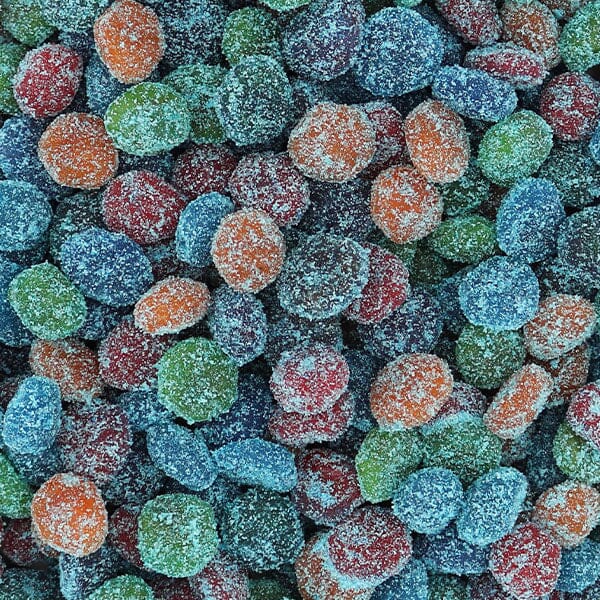 GushYums Mega Sour Blue Raspberry Blasts Gushing Gummy Candy (4oz) - Image 3