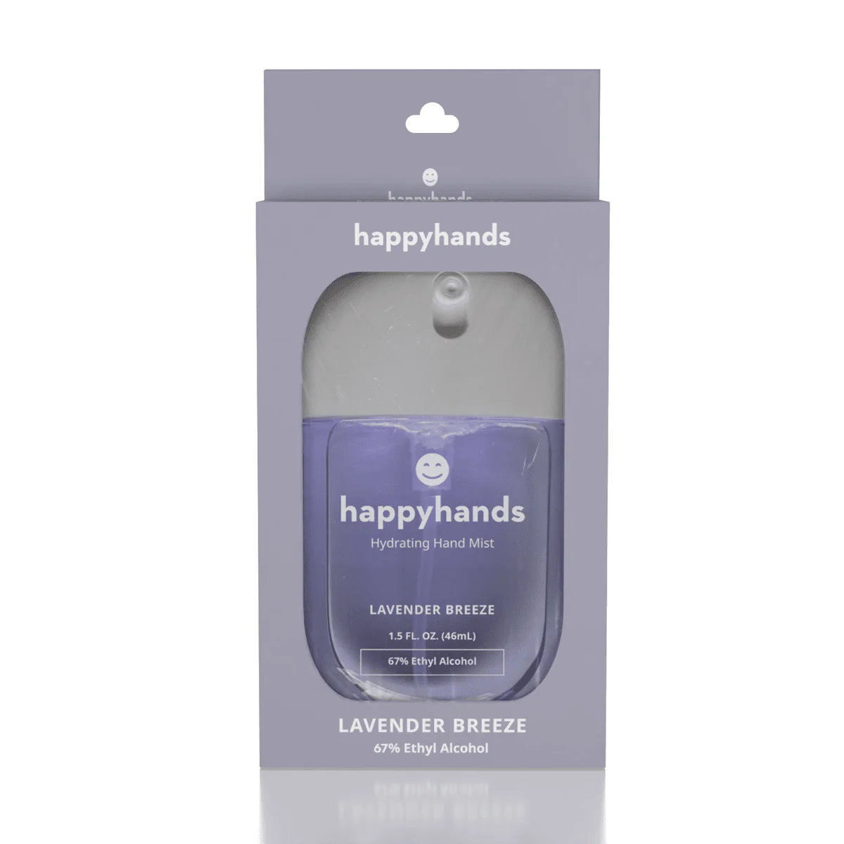 HappyHands Hydrating Rinse-Free Hand Mist (46mL) Multiple Scents - Image 3