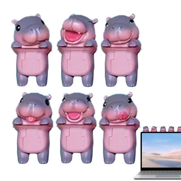 Hippo Huggers: The Phone Hugging Animals Collectable Figurine Blind Bag (1pc) - Image 6