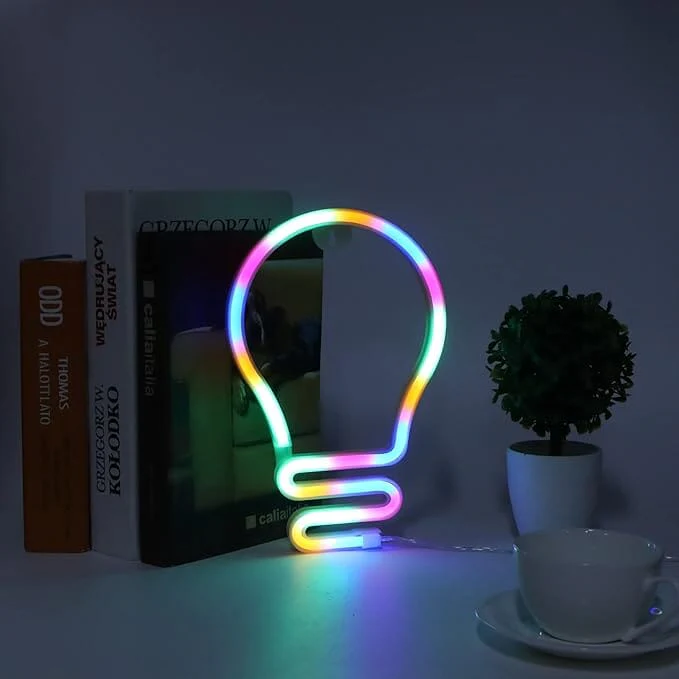 Illumina: Bulb Shape Neon LED Light - Image 5