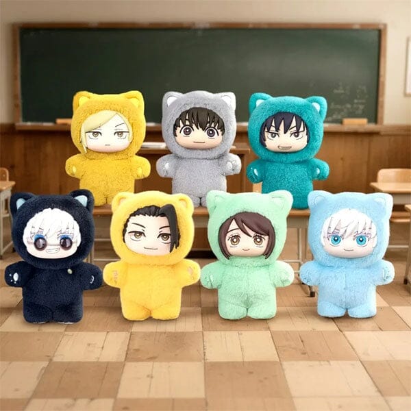 Jujutsu Kaisen Anime Cat Ear Plushie Series Plush Keychain Blind Box (1pc) - Image 2