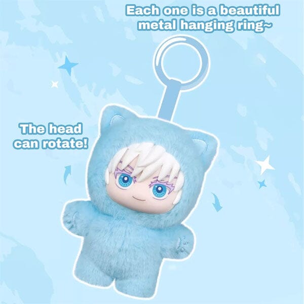 Jujutsu Kaisen Anime Cat Ear Plushie Series Plush Keychain Blind Box (1pc) - Image 9