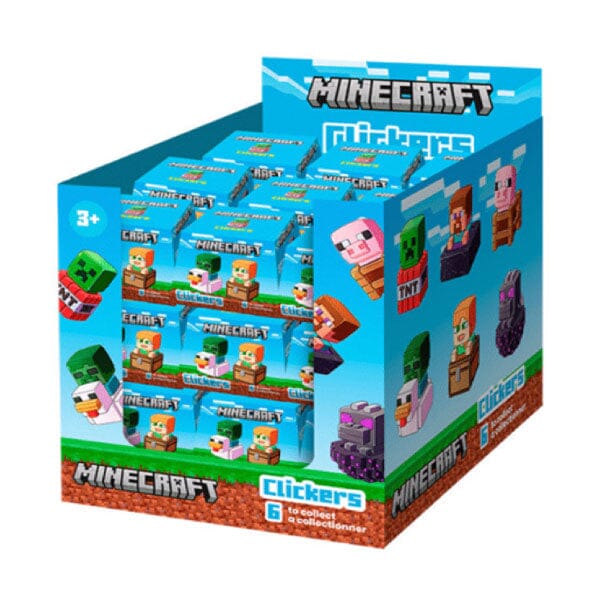 Minecraft Clickers Fidget Toy Blind Box (1pc) - Image 4