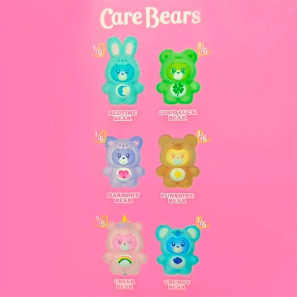 MINISO x Care Bears: Mini "Animal Costume" Series Plush Keychain Blind Box (1pc) - Image 11