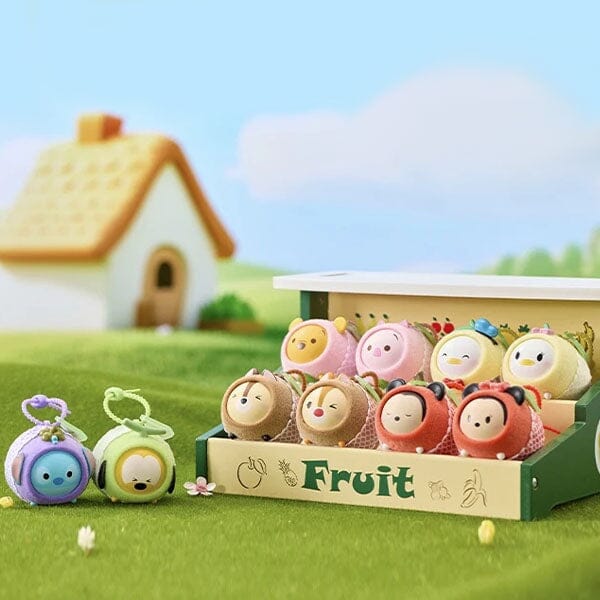 MINISO x Disney: Fruit Flocked Face Swap Series Figurine Keychain Blind Box (1pc) - Image 2
