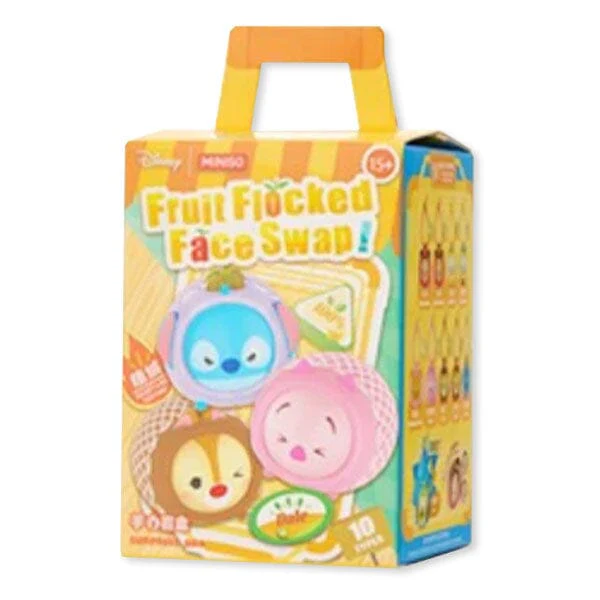 MINISO x Disney: Fruit Flocked Face Swap Series Figurine Keychain Blind Box (1pc) - Image 6