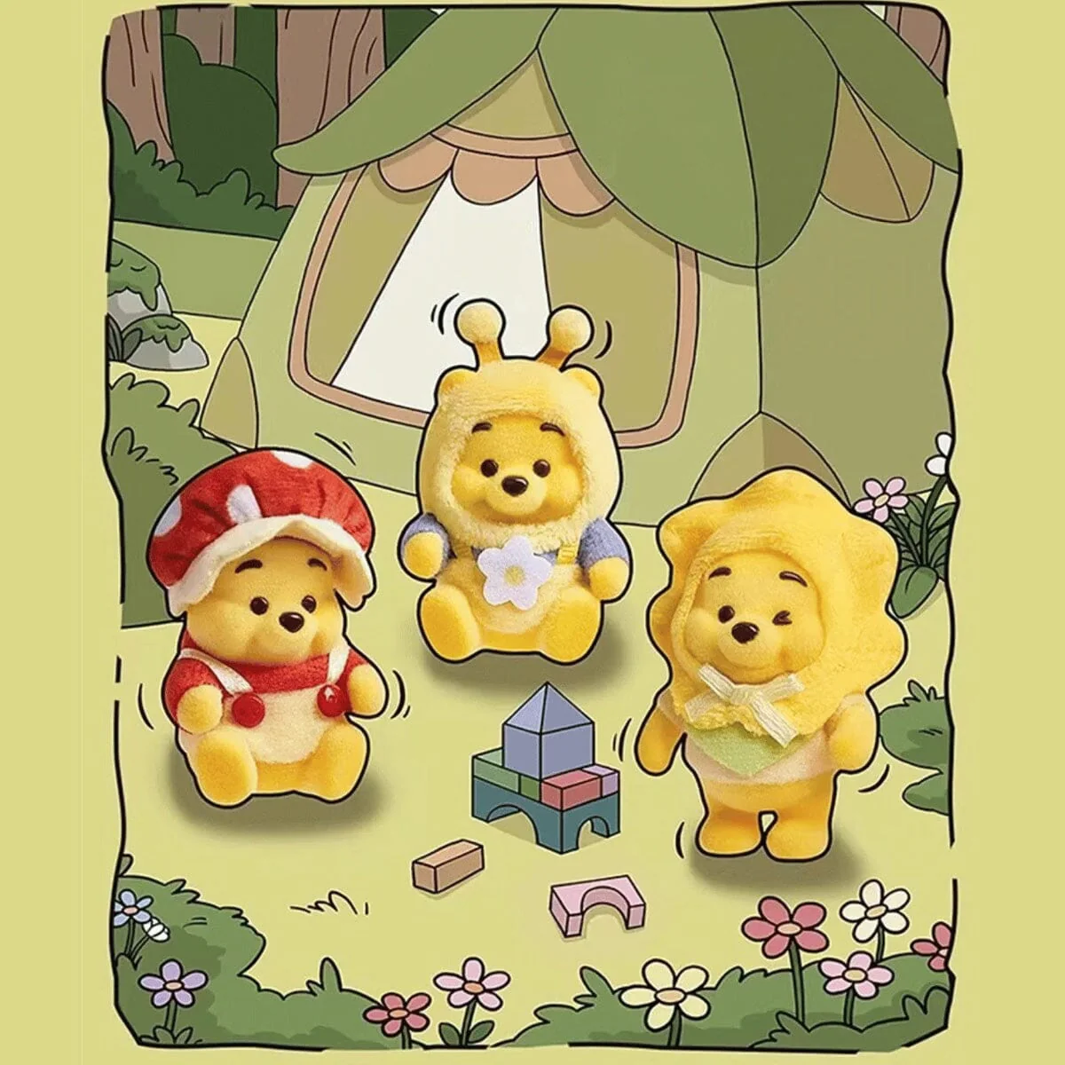 MINISO x Disney: Winnie The Pooh Heart Garden Series Collectible Figurine Blind Box (1pc) - Image 3
