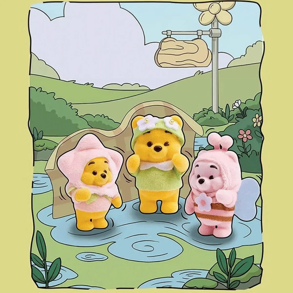 MINISO x Disney: Winnie The Pooh Heart Garden Series Collectible Figurine Blind Box (1pc) - Image 4