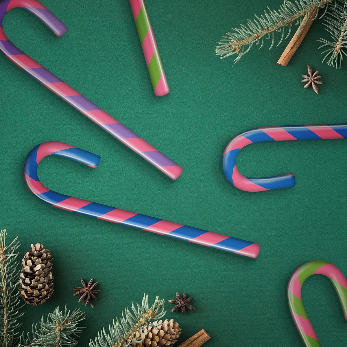 Nerds Candy Canes - 5.3oz - Image 3