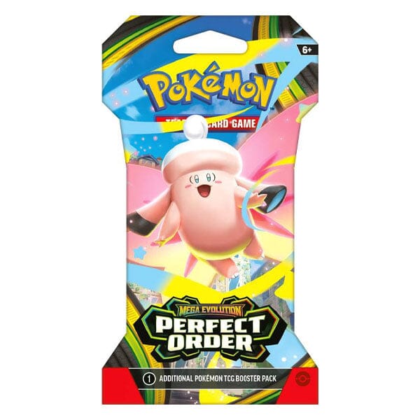 Pokémon TCG: ME03 Mega Evolution Perfect Order Sleeved Booster Pack (10 Cards) - Image 2