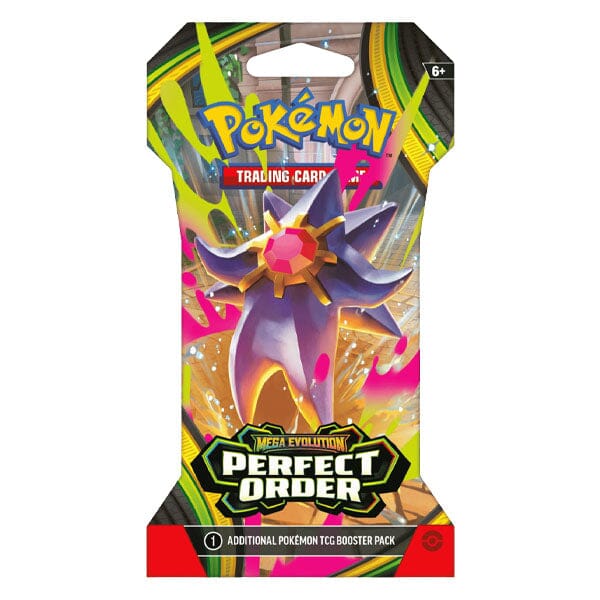 Pokémon TCG: ME03 Mega Evolution Perfect Order Sleeved Booster Pack (10 Cards) - Image 3