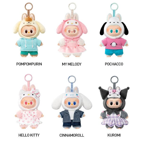 Pop Mart: THE MONSTERS x Sanrio Hello Kitty and Friends Series Plush Keyring Figurine Blind Box (1pc) - Image 11