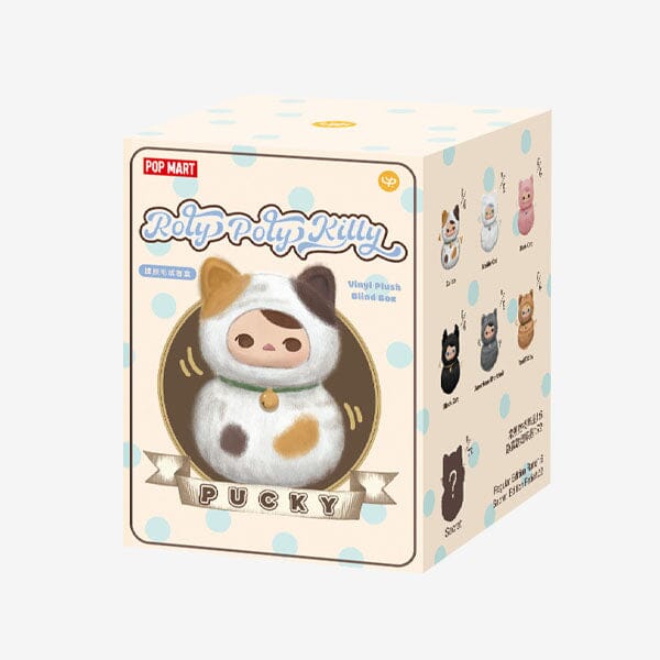 Pop Mart x PUCKY: Roly-Poly Kitty Series Vinyl Plush Blind Box (1pc) Scratch & Dent Packaging - Image 10