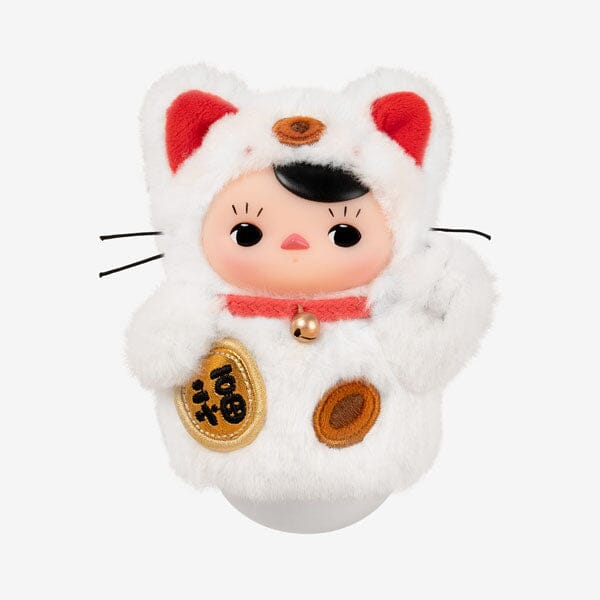 Pop Mart x PUCKY: Roly-Poly Kitty Series Vinyl Plush Blind Box (1pc) Scratch & Dent Packaging - Image 4
