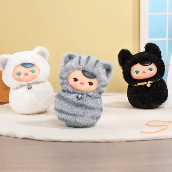 Pop Mart x PUCKY: Roly-Poly Kitty Series Vinyl Plush Blind Box (1pc) Scratch & Dent Packaging - Image 6