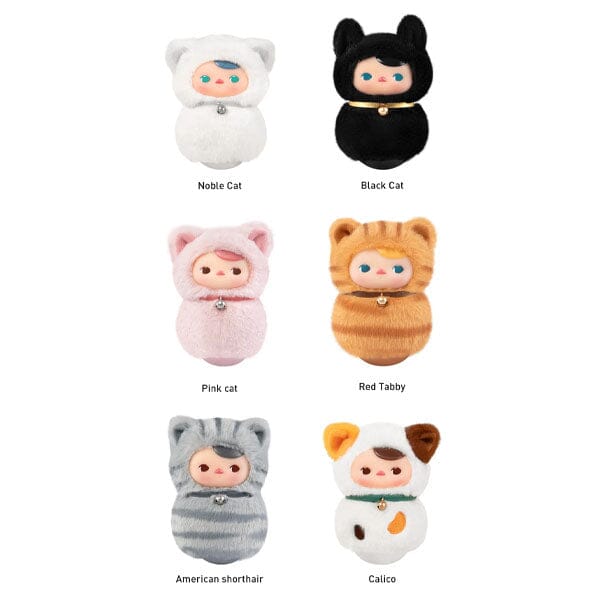 Pop Mart x PUCKY: Roly-Poly Kitty Series Vinyl Plush Blind Box (1pc) Scratch & Dent Packaging - Image 9