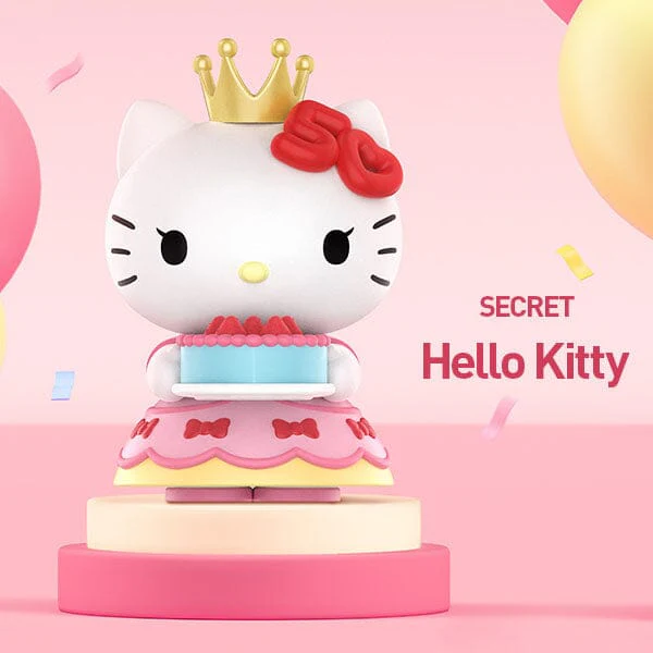 Pop Mart x Sanrio: Hello Kitty 50th Anniversary Series Figurine Blind Box Assorted (1pc) - Image 2