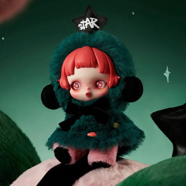Pop Mart x Skullpanda: Winter Symphony Series Plush Keychain Blind Box (1pc) Scratch & Dent Packaging - Image 8
