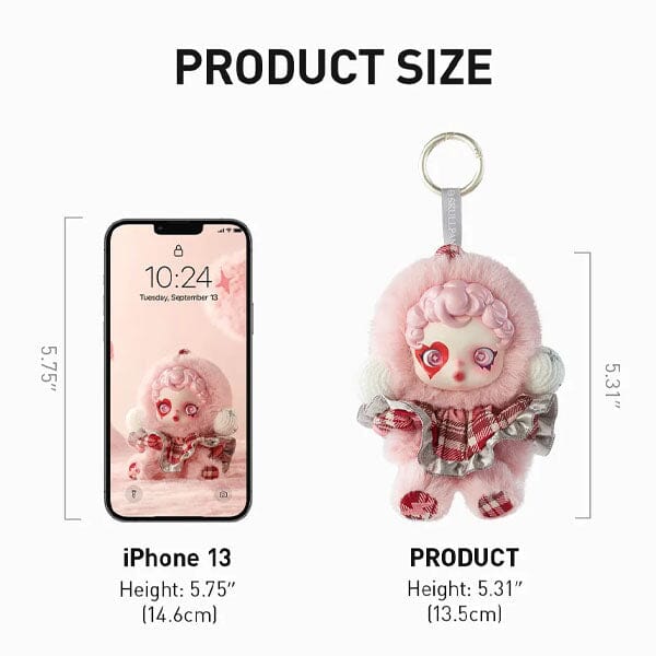 Pop Mart x Skullpanda: Winter Symphony Series Plush Keychain Blind Box (1pc) Scratch & Dent Packaging - Image 9