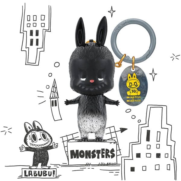 Pop Mart x THE MONSTERS: 10th Anniversary Special Edition Keyring Figurine Blind Box (1pc) - Image 4