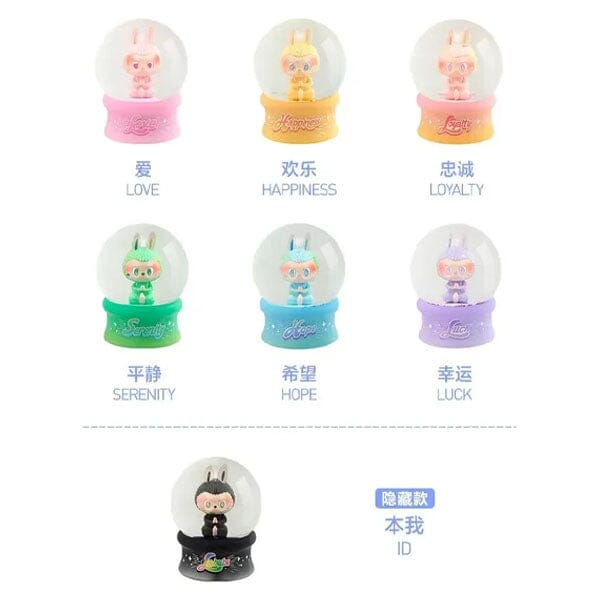 Pop Mart x THE MONSTERS: Big Into Energy Series Crystal Ball Snow Globe Blind Box (1pc) Scratch & Dent Packaging - Image 7