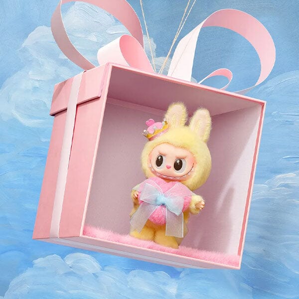 Pop Mart x THE MONSTERS: Labubu "Let's Checkmate" Plush Doll Pendant (1pc) Scratch & Dent Packaging - Image 4