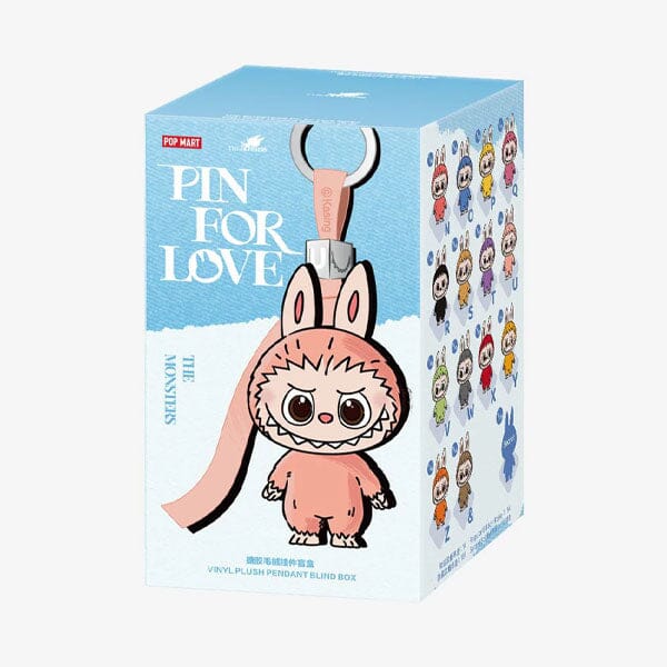 Pop Mart x THE MONSTERS: Pin For Love N-Z Series Plush Keyring Figurine Blind Box (1pc) Scratch & Dent Packaging - Image 15