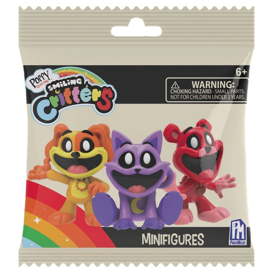 Poppy Playtime Smiling Critters Mini Figures Blind Bag (1pc)