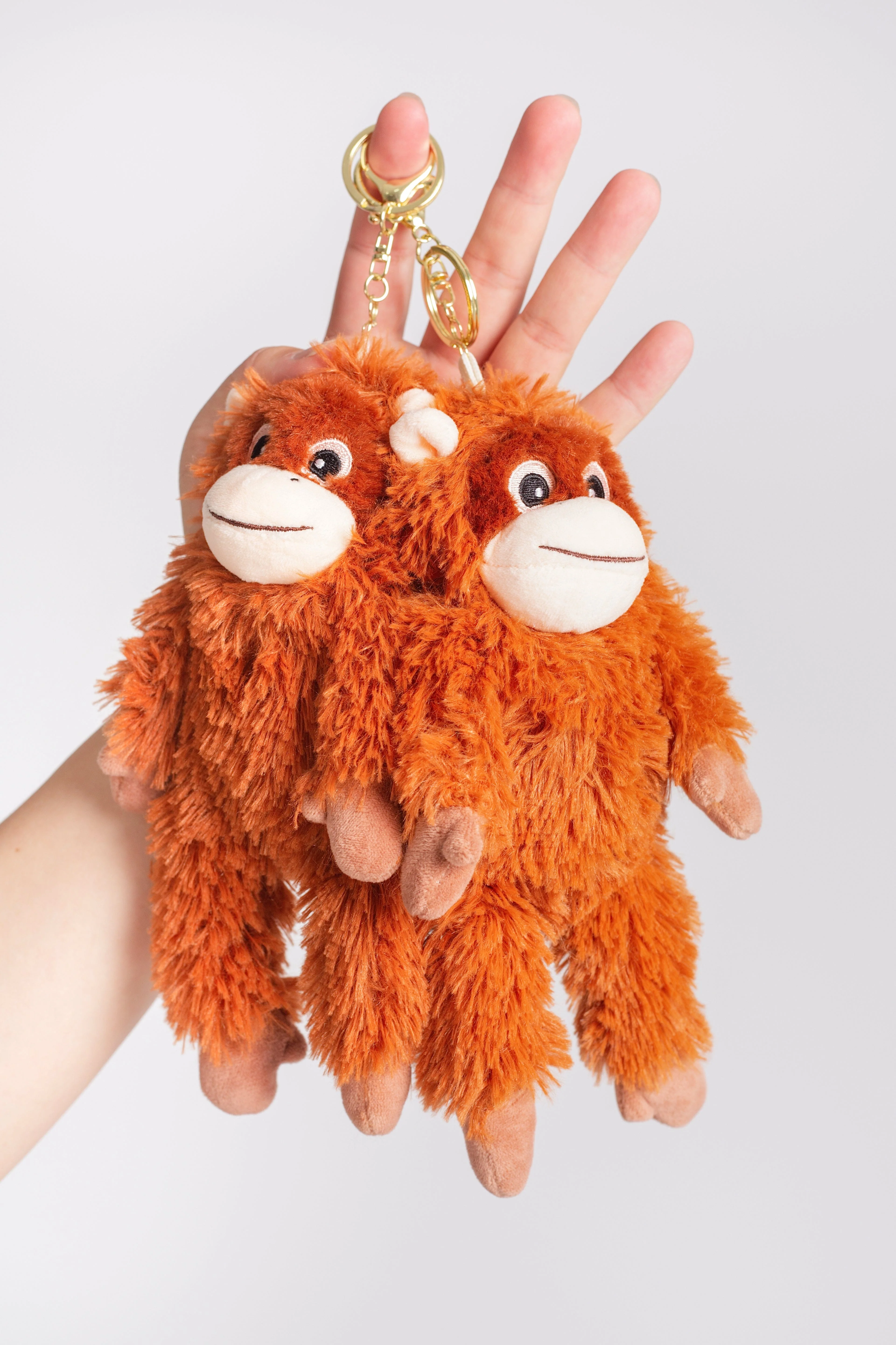 Punch The Monkey Plush Keychain (1pc) - Image 4