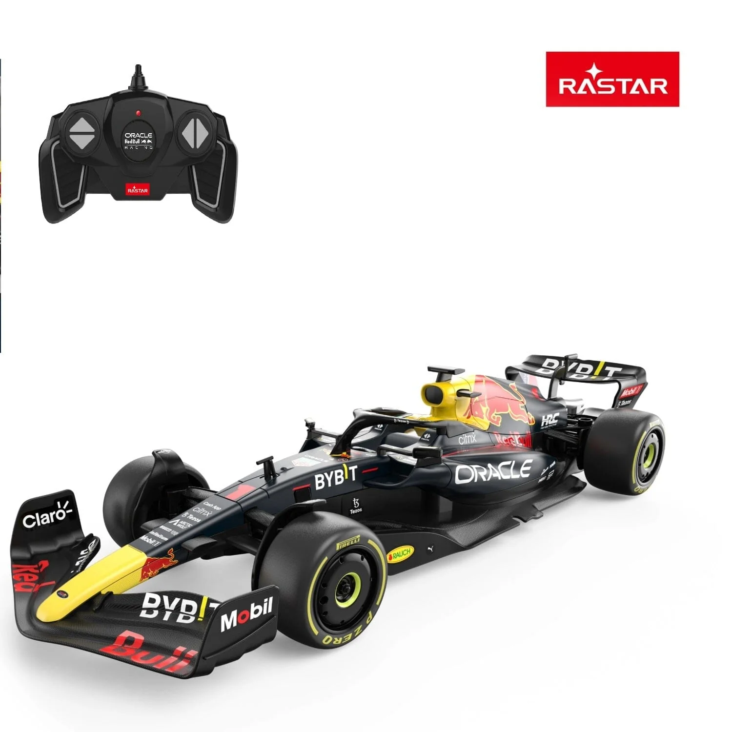 Rastar RC 1:18 Oracle Red Bull Racing RB18 – Remote Control Formula 1 Car - Image 6
